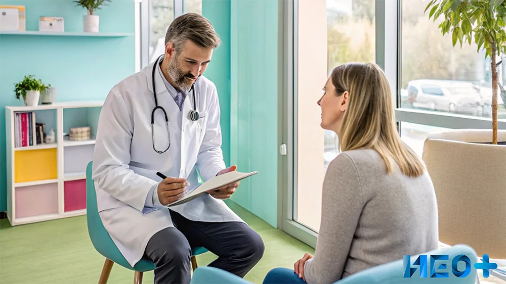 Врач консультирует пациента